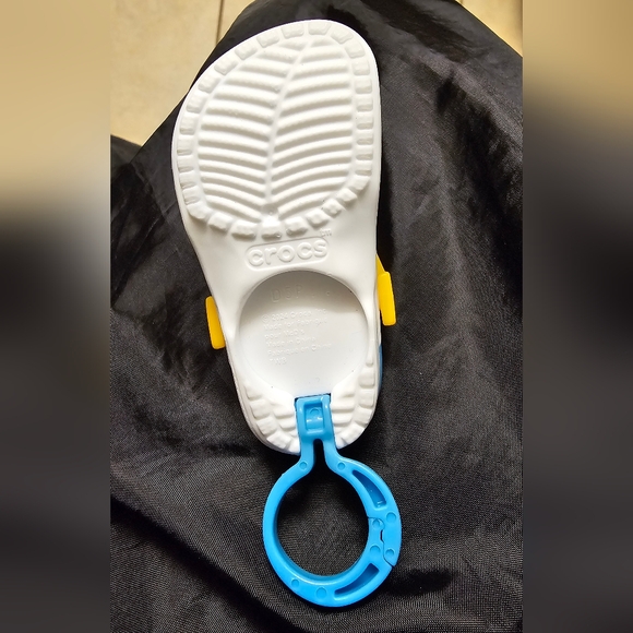 McDonald's Happy Meal 2024 Blue with Yellow Strap Croc Toy New Without Tags - Picture 6 of 10